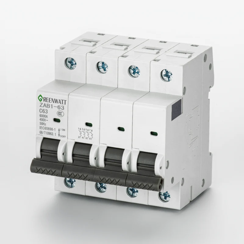 4P DC1000V 40A 6KA DC قاطع الدائرة المصغرة
