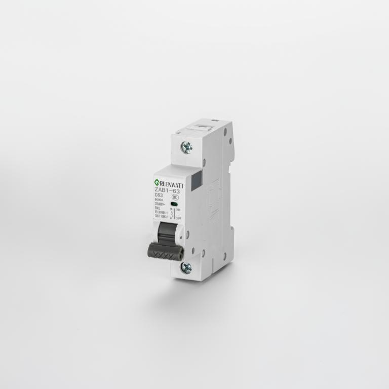 قاطع دائرة التيار المتردد منحنى C 63A 1P 6kA