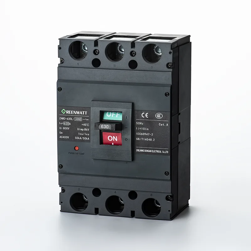 قاطع دائرة مقولب AC400V 630A